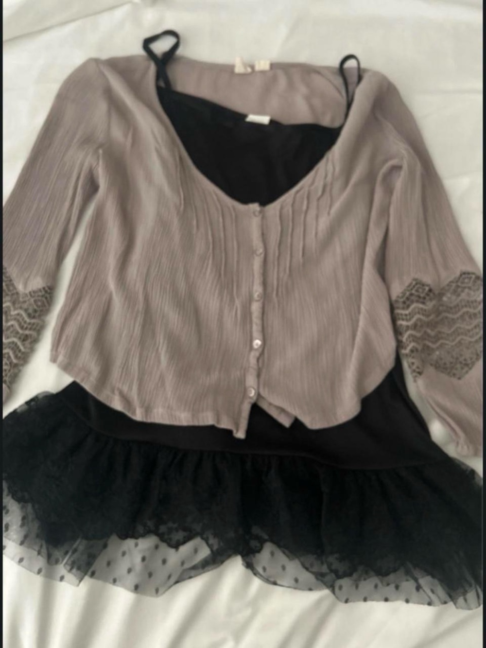 gray roxy cardigan